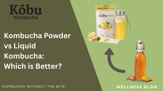 Kombucha Powder vs Liquid Kombucha Which Is Better?