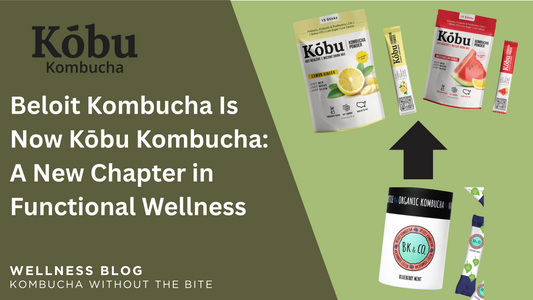 Beloit Kombucha Is Now Kōbu Kombucha Powder