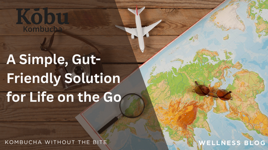 The Best Kombucha for Travel and Gut Health
