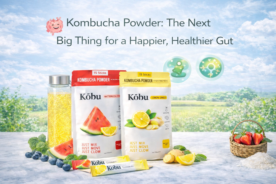 Kombucha Powder: The Next Big Thing for a Happier, Healthier Gut