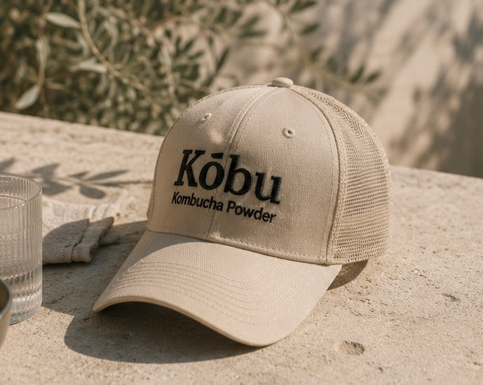 Kōbu Kombucha Powder Trucker Hat