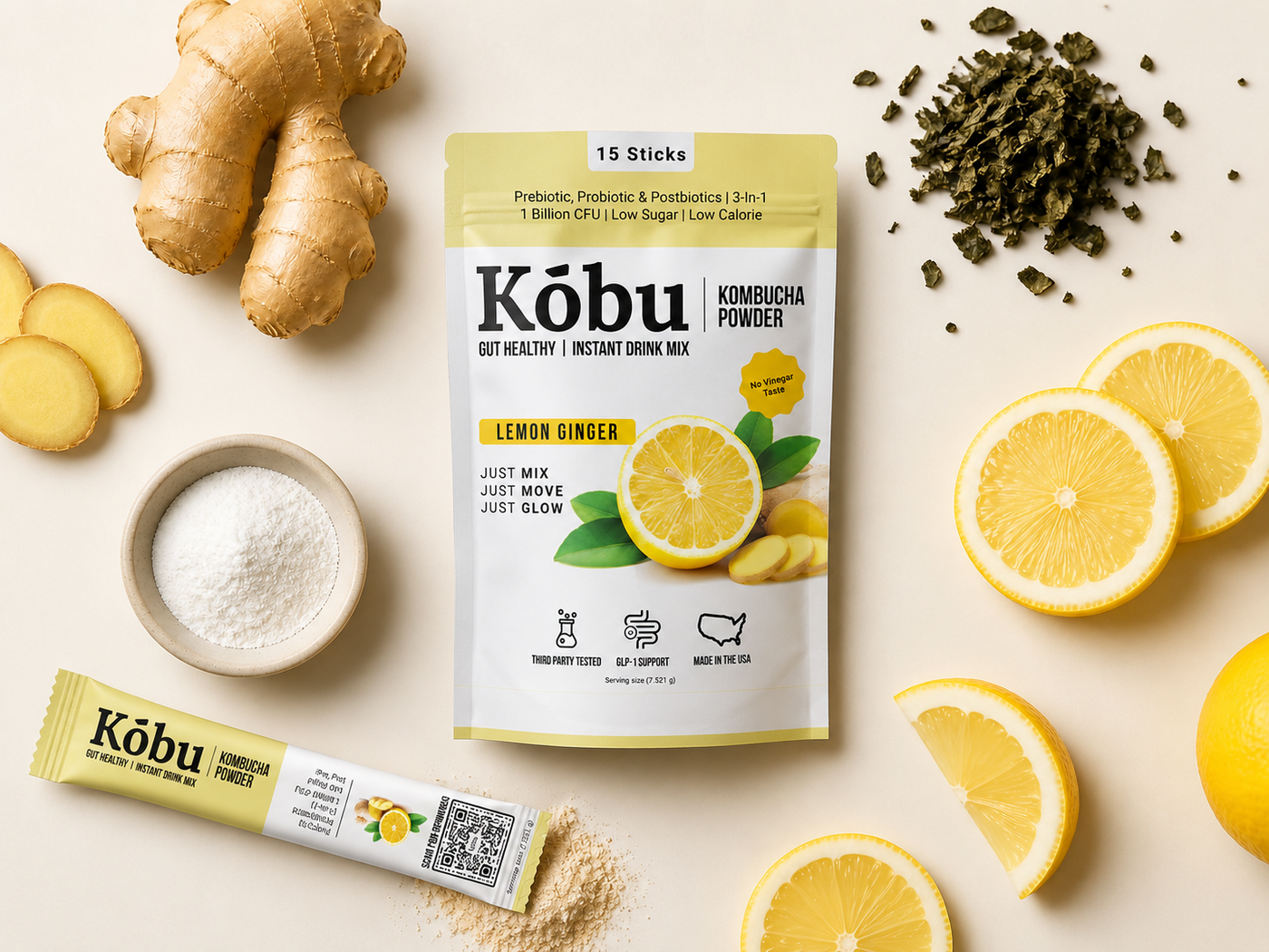 Kombucha, reimagined for real life.