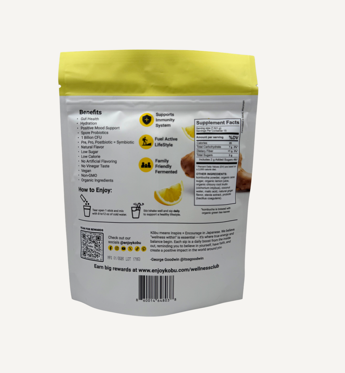 View Nutrition Label