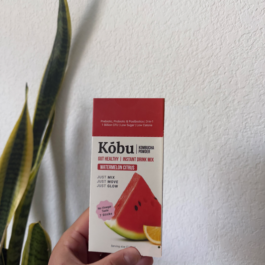 Kōbu Kombucha Powder Box – Watermelon Citrus