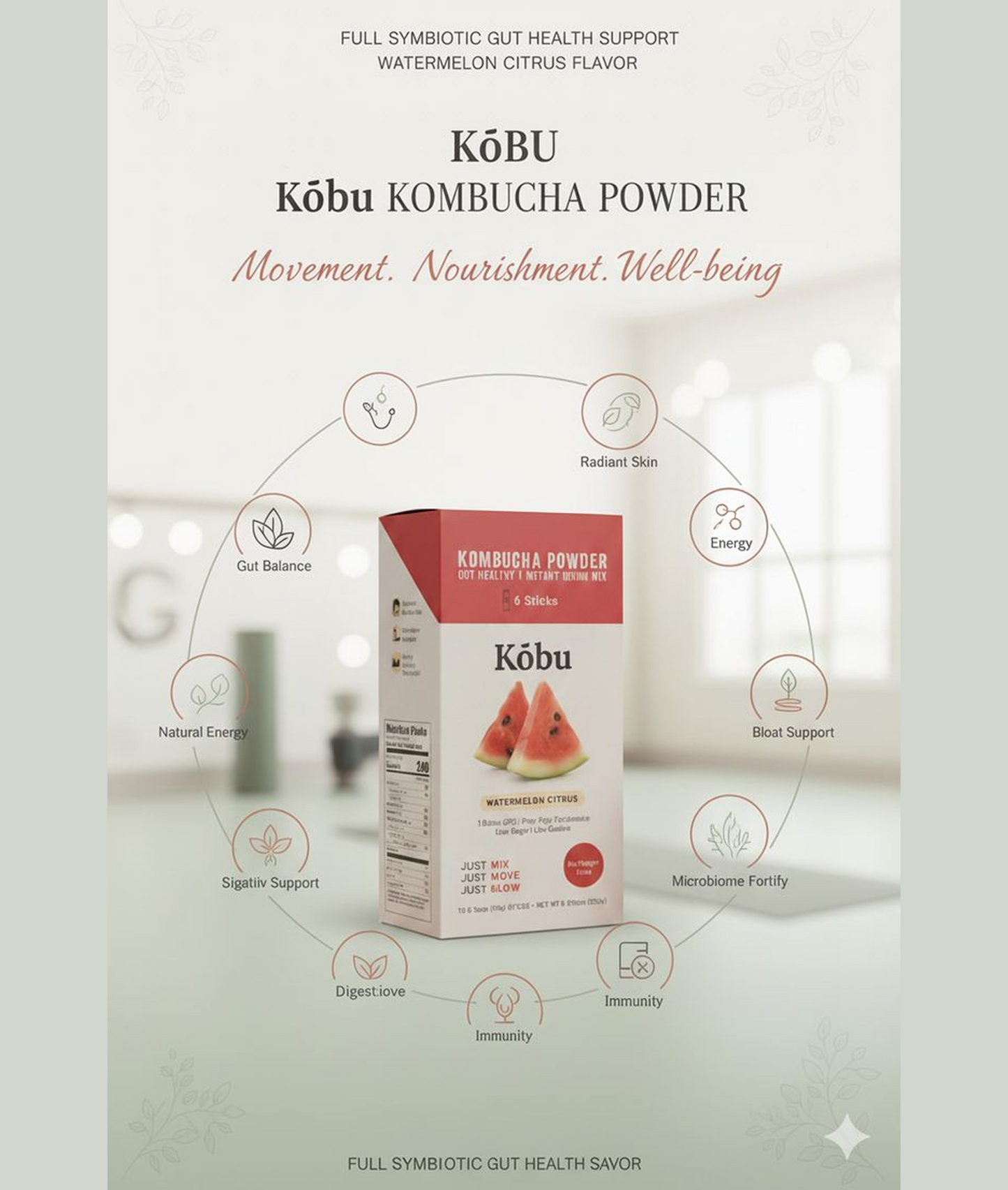 Kōbu Kombucha Powder